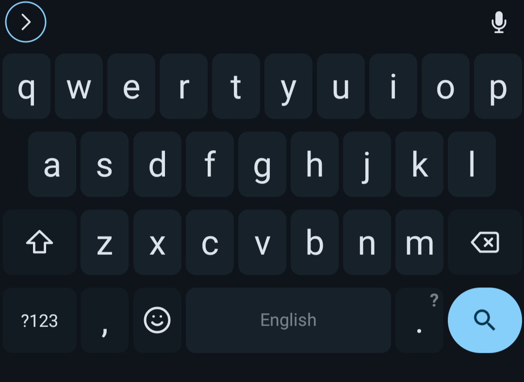Example Screenshot of FUTO Keyboard